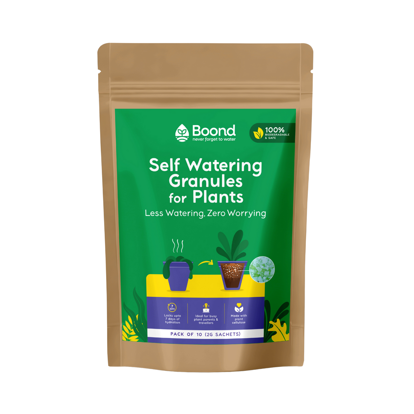 Boond Smart Watering Granules | NPK 10 - 10 - 10